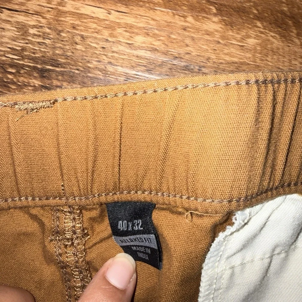 Carhartt Brown Relaxed Fit Men's Pants 40x32